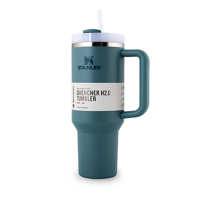 Stanley The Quencher H2.0 Flowerstate Tumbler blue spruce 1200 ml