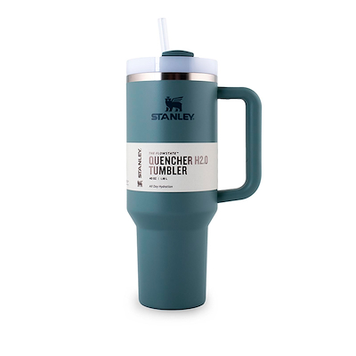 Stanley The Quencher H2.0 Flowerstate Tumbler blue spruce 1200 ml