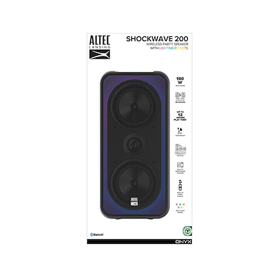 Altec Lansing IMT7100 ShockWave200 RGB IPX4 højtaler