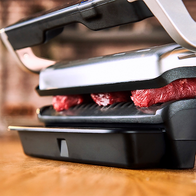 OBH Nordica Optigrill+ initial kontaktgrill stål