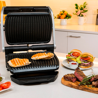 OBH Nordica Optigrill+ initial kontaktgrill stål
