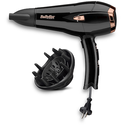 Babyliss D373E hårtørrer med ledningsoprul
