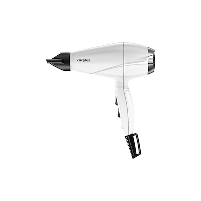Babyliss Speed Pro hårtørrer hvid