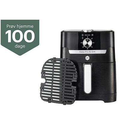 OBH Nordica Easy Fry & Grill Classic 2in1 airfryer black 4,2 liter