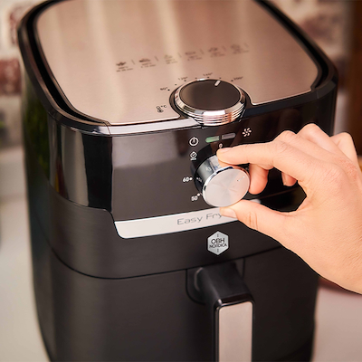 OBH Nordica Easy Fry & Grill Classic 2in1 airfryer black 4,2 liter
