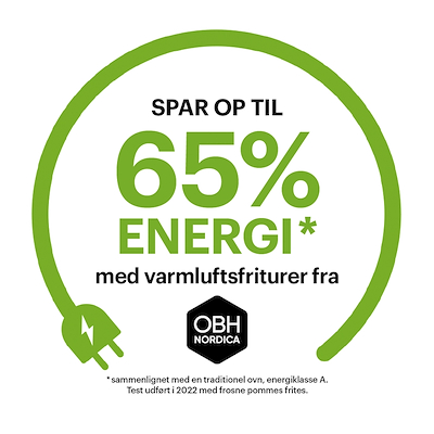 OBH Nordica Easy Fry & Grill Classic 2in1 airfryer black 4,2 liter