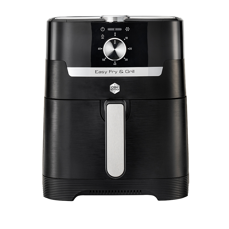 8: OBH Nordica Easy Fry & Grill Classic 2in1 airfryer black 4,2 liter