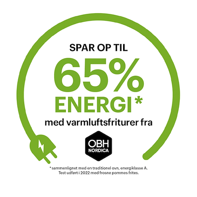 OBH Nordica Easy Fry & Grill Precision airfryer 2in1 black digital