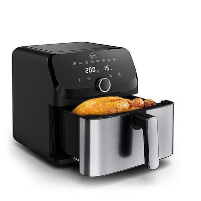 OBH Nordica Easy Fry airfryer 7,5 liter rustfrit stål
