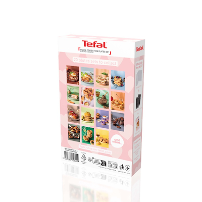 Tefal Snack Collection hjerteformede vaffelplader