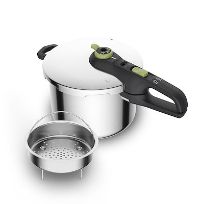 Tefal Secure Trendy trykkoger stål 6 liter