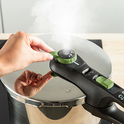 Tefal Secure Trendy trykkoger stål 4 liter