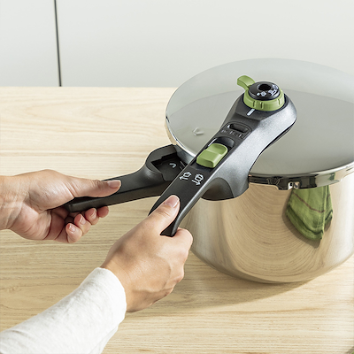 Tefal Secure Trendy trykkoger stål 4 liter