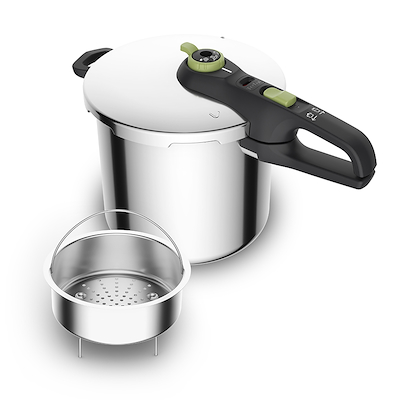 Tefal Secure Trendy trykkoger stål 8 liter