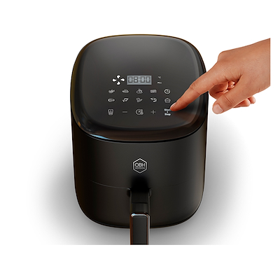 OBH Nordica Easy Fry Compact digital airfryer sort 3 liter