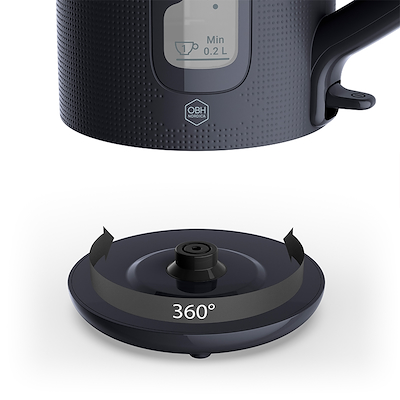 OBH Nordica Morning elkedel 1,7 liter 2400 watt