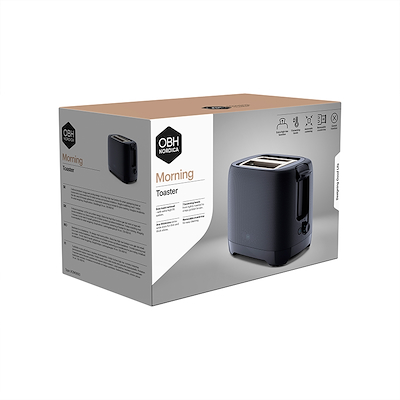 OBH Nordica Morning brødrister 850 watt