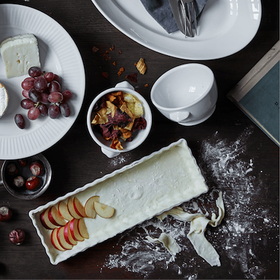 Pillivuyt suppeskål hvid 0,4 liter