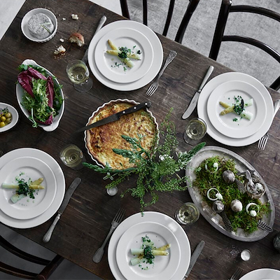 Pillivuyt Sancerre flad tallerken 20 cm