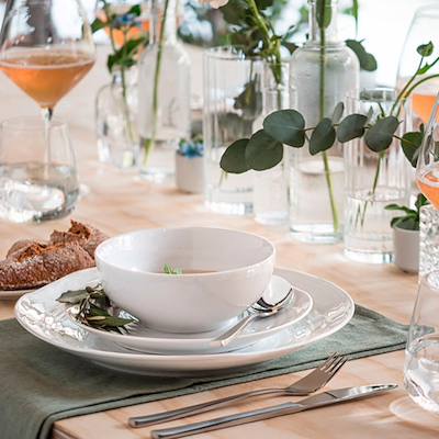 Pillivuyt Sancerre skål hvid 60 cl