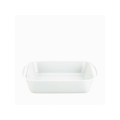 Pillivuyt kvadratfad nr. 3 22 x 22 cm 2. sortering hvid