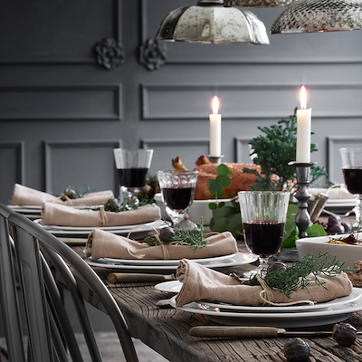 Pillivuyt Plissé flad tallerken hvid Ø22 cm