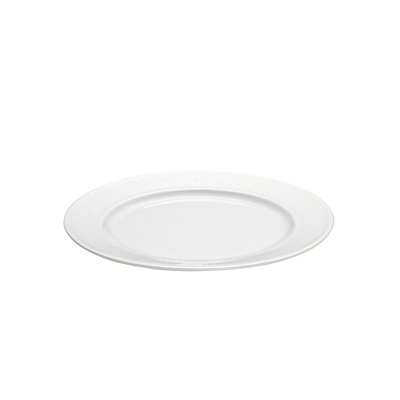 Pillivuyt Plissé flad tallerken 20 cm