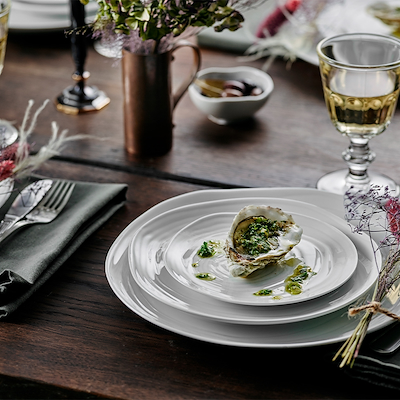 Pillivuyt Boulogne tallerken 16,5 cm