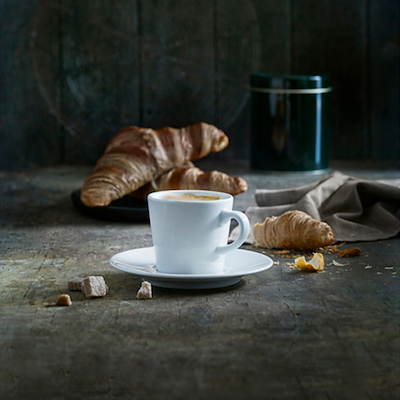 Pillivuyt Lungo underkop hvid 15 cm