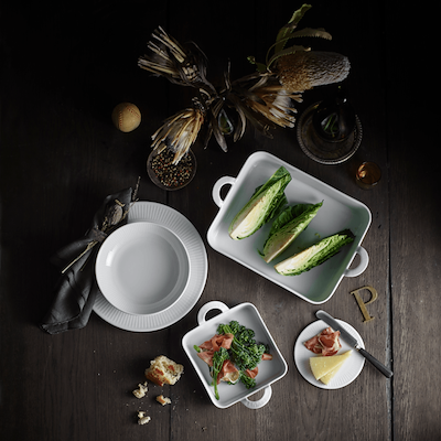 Pillivuyt Toulouse fad hvid 29 cm