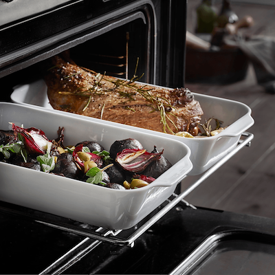 Pillivuyt stegefad hvid 2 stk