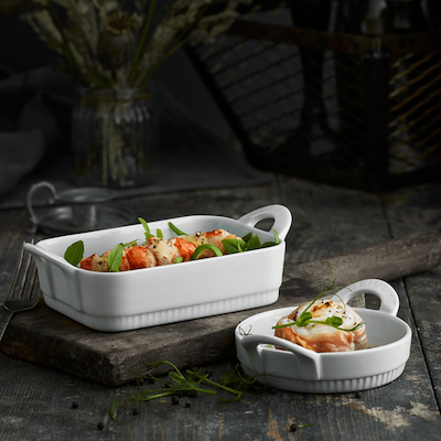 Pillivuyt Toulouse fad rundt med håndtag 12 cm