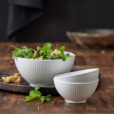 Pillivuyt Plissé skål 14 cm