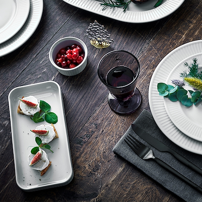 Pillivuyt Plissé tapasfad 24 cm