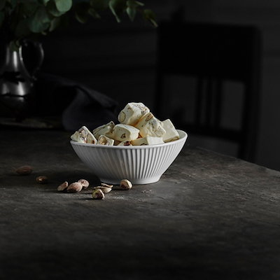 Pillivuyt Plissé skål hvid