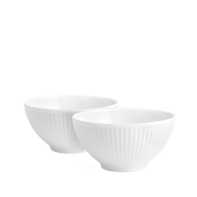 Pillivuyt Plissé skål 2 stk. 50 cl