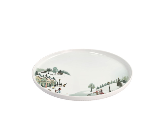 Pillivuyt Vinter flad tallerken Ø26 cm