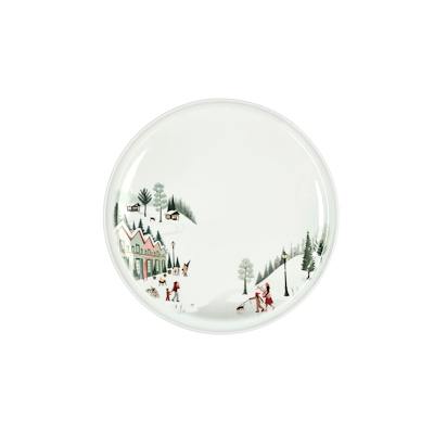 Pillivuyt Vinter flad tallerken Ø26 cm