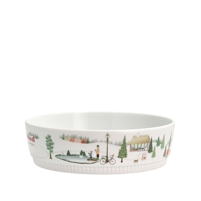 Pillivuyt Vinter skål nr. 4 hvid Ø20 cm 1,2 liter