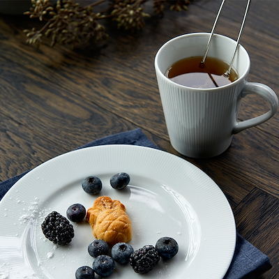 Pillivuyt Eventail krus hvid 30 cl