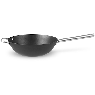 Pillivuyt Garonne wok sort 30 cm