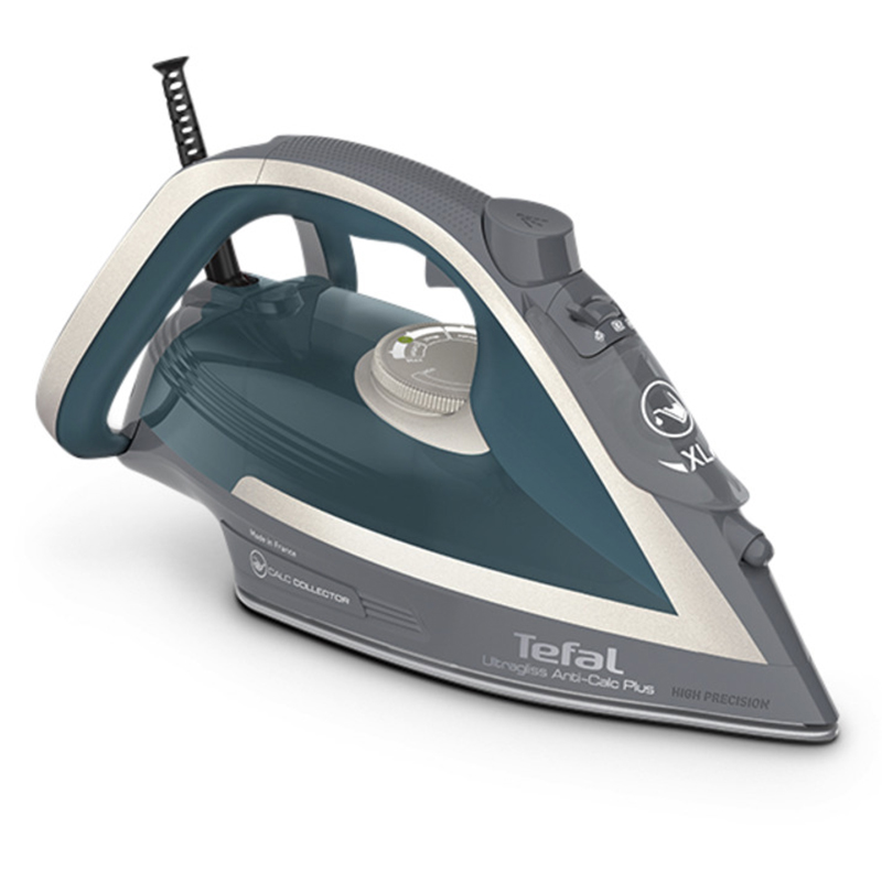 Tefal Ultragliss Anti-Calc Plus dampstrygejern grå | Kop & Kande