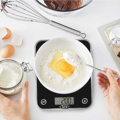 Tefal Køkkenvægt Optiss sort