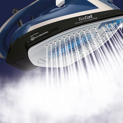 Tefal Ultragliss Anti-Calc Plus blue dampstrygejern