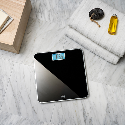 OBH Nordica Classic Light badevægt sort 160 kg