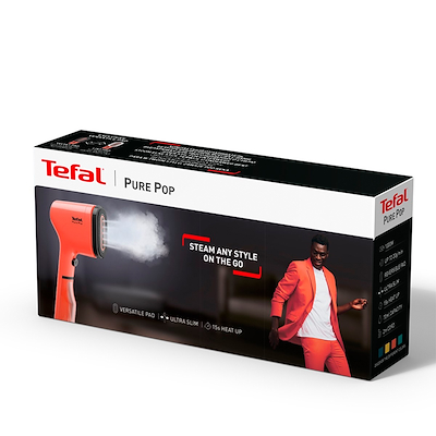Tefal Steamer Pure Pop coral