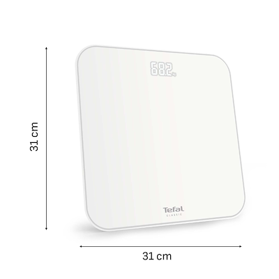 Tefal Classic personvægt hvid 180 kg