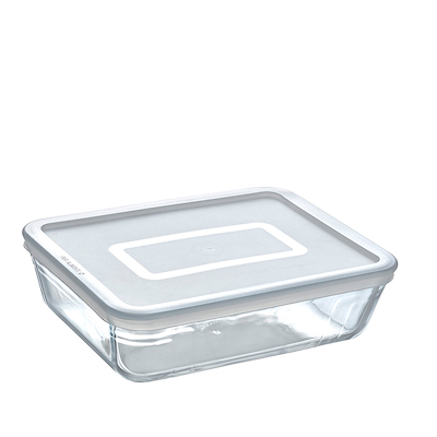 Pyrex Cook & Freeze ovnfast fad med låg 27x22 cm
