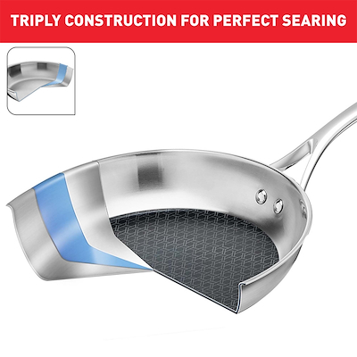 Tefal Eternal Mesh stegepande Ø28 cm