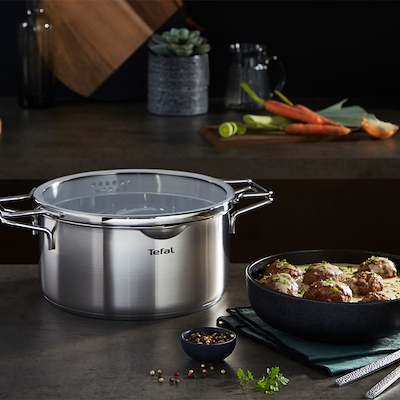 Tefal Nordica gryde rustfrit stål 5 liter